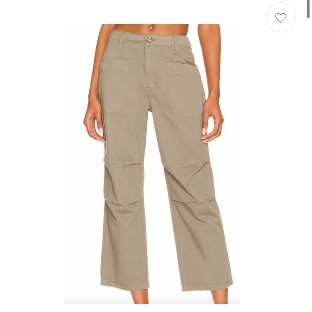 Pistola Wide Leg Utility Pants in Khaki